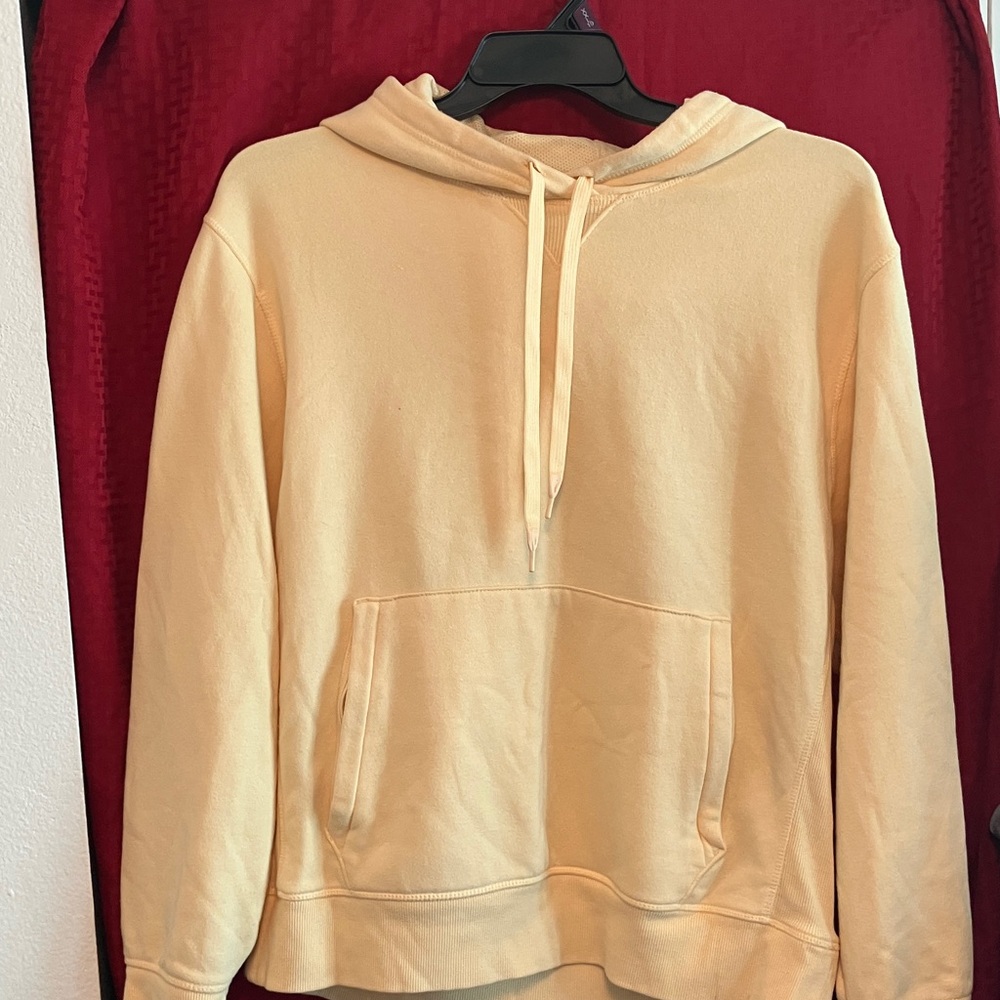 Women’s Cream Soft Hoodie with Front Pocket